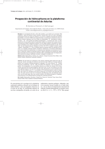 Prospecci&oacute;n de hidrocarburos en la plataforma continental de Asturias