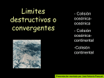 presentación en pdf sobre los límites destructivos