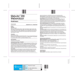 Mebutar 200 Mebendazol