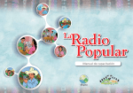Manual "La Radio Popular". GRUFIDES, SERVINDI, 2015