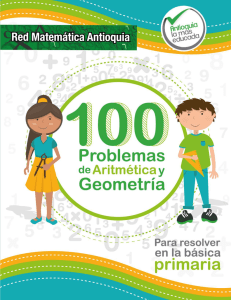 100 problemas de aritmética y geometría