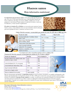 Huesos sanos - APLA Health