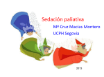 Sedación paliativa - Colegio de Médicos de Segovia