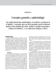 Conceptos generales y epidemiología