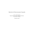 Ejercicios de Macroeconomía Avanzada (EMA)