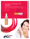 GEL FACIAL ANTIOXIDANTE CON VITAMINA C