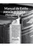 Manual de Estilo para la práctica Hospitalaria