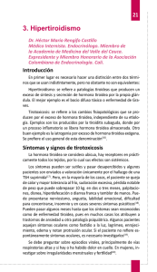Hipertiroidismo - Asociación Colombiana de Endocrinología