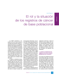 El rol y la situación de los registros de cáncer de base