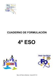 Formulacion V - Colegio Cooperativa Alcázar