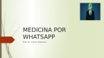 Medicina por whatsApp - Cátedra de Semiología – HNC