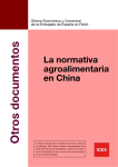 La normativa agroalimentaria en China