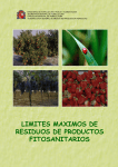 LIMITES MAXIMOS DE RESIDUOS DE PRODUCTOS