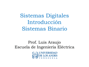 Presentación de PowerPoint - Sistemas Digitales - ULA