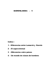 DARWINLANDIA - 5 Índice : 1 – Diferencias entre Lamarck y Darwin