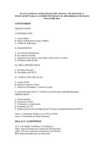 CONTENIDOS SIGLAS Y ACRÓNIMOS