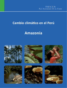 Cambio climático en el Perú. Amazonía - Inicio