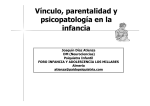 Vínculo, parentalidad y psicopatología en la infancia