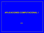 UNIDADES DE DISCO DURO - aplicaciones computacionales