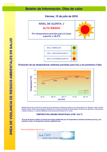 ÁRE A DE V IG IL AN CIA DE RIE S G O S AM BIE NT AL E S E N S