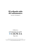 El refinado oído del saltamontes - Bioacoustics and Sensory Biology