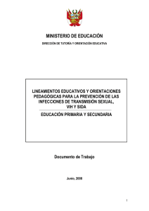 lineamien_its_vih_sida  - Dirección Regional de Educación del
