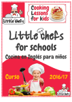 Cocina en Inglés para niños 2016/17