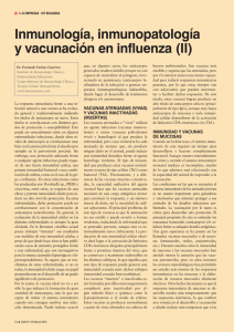 Inmunología, inmunopatología y vacunación en