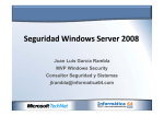 Juan Luis García Rambla MVP Windows Security Consultor