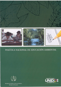 Política de Educación Ambiental
