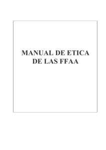 Manual de Ética de las FFAA - Dirección General de Administración