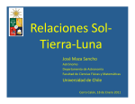 Relaciones Sol - Tierra - Luna - Astro.uchile.cl