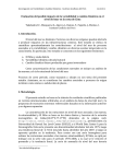 Evaluación del posible impacto de la variabilidad y cambio