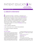 Patient Education Pamphlet, SP134, La ablación endometrial