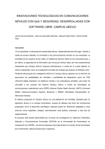 INNOVACIONES TECNOLÓGICAS EN COMUNICACIONES