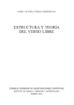 Estructura y teoría del verso libre