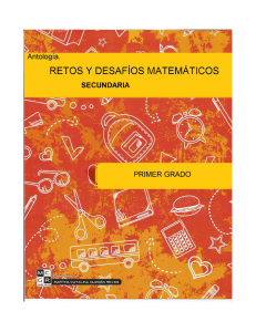 Retos y Desafíos Matemáticos, Secundaria 1er Grado.