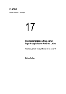 FLACSO Internacionalización financiera y fuga de capitales en