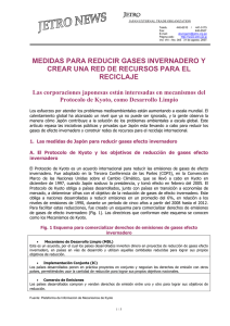 medidas para reducir gases invernadero y crear una red de