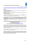 convocatoria - UNDP | Procurement Notices