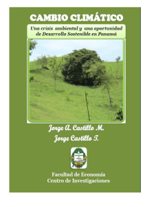 Cambio Climatico Autor Profesor Jorge Castillo.