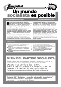 Un mundo socialista es possible - Comité por una Internacional de