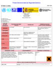 Nº CAS 107-21-1. International Chemical Safety Cards