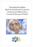 Novena a Santa María Rosa Molas 2016