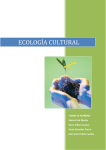 ecología cultural - EcologiaCultural