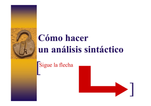 Cómo hacer un análisis sintáctico