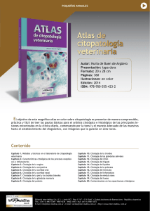 Atlas de citopatología veterinaria