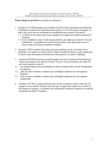 1 Primer juego de ejercicios (con pautas de respuesta) 1. (Examen