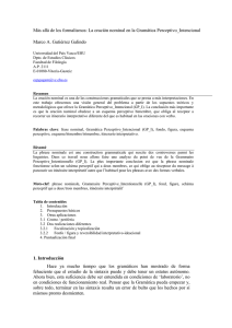 Más allá de los formalismos: La oración nominal en la Gramática