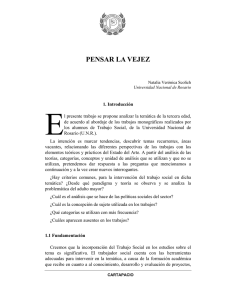 pensar la vejez - Portal Cartapacio de Publicaciones